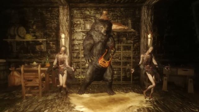 Vassili, the Bear Musician (Skyrim mod)