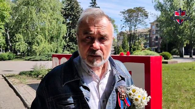 В День Победы в городе-герое Донецке