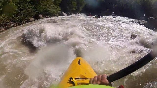 Tekhuri River High Water Kayaking Georgia