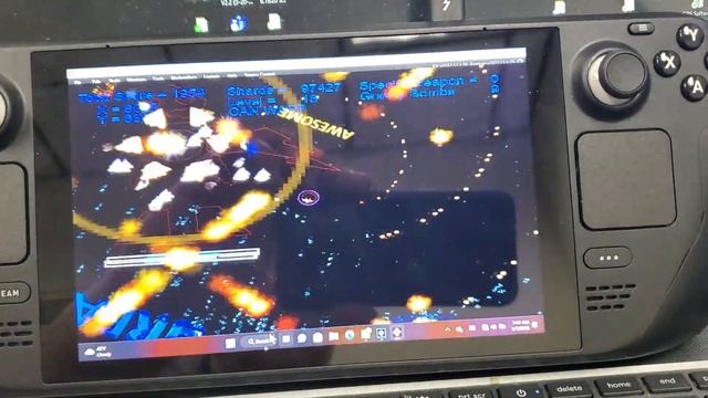 Indie Game 2023, Game Maker Studio 2, First game, shooter open world.  Steam Deck development.