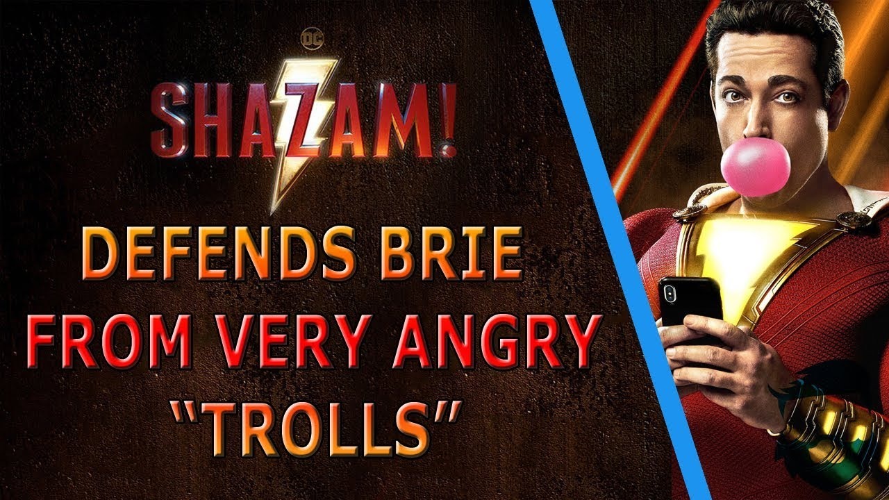 ANGRY Captain Marvel Fan Stalks Me & Shazam Defends Brie Larson From Trolls