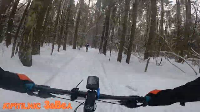 Один круг по Снежным дюнам Лобня 23