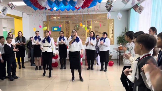 Грузинское диско.кавер. “Мы вместе» . Учителя. Открытие недели русского и английского языка