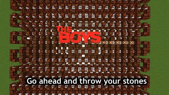 Bones | The Boys | Minecraft Note block #theboys