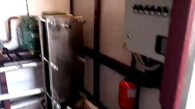 Установка мгновенного охлаждения молока с пластинчатым теплообменником. Шоковое охлаждение жидкосте