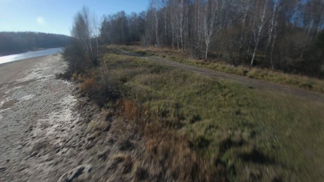 Озеро усохло (FPV квадрокоптер)