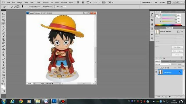 วิธีการตัดต่อภาพ Photoshop CS5 แบบละเอียด