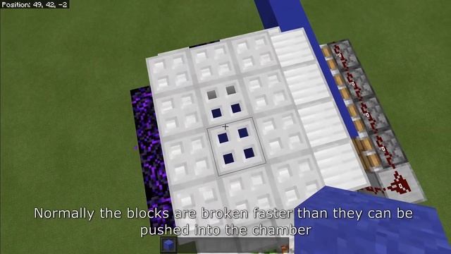 Minecraft Bedrock: Ghast Blaster Showcase (automatic block breaker for concrete converters and more
