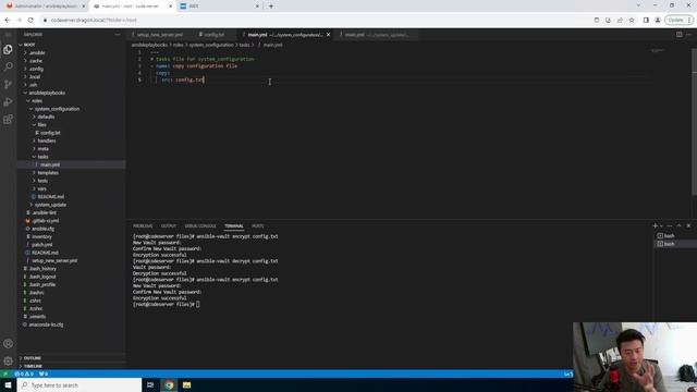Homelab Series - Encrypting and Decrypting Files with Ansible Vault