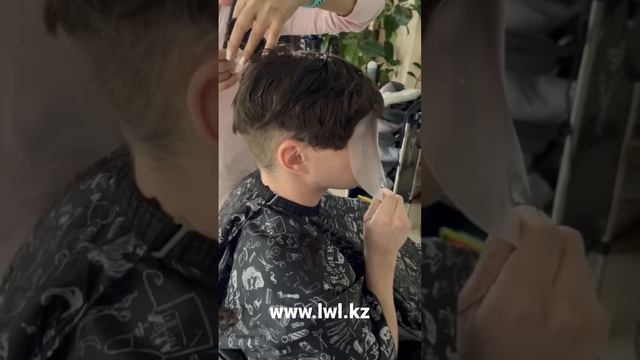 Мужской парик на клею (система замещения волос для мужчин Алматы) #алматы #казахстан #парик