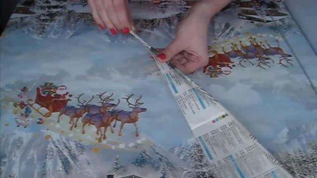 Как я кручу газетные трубочки