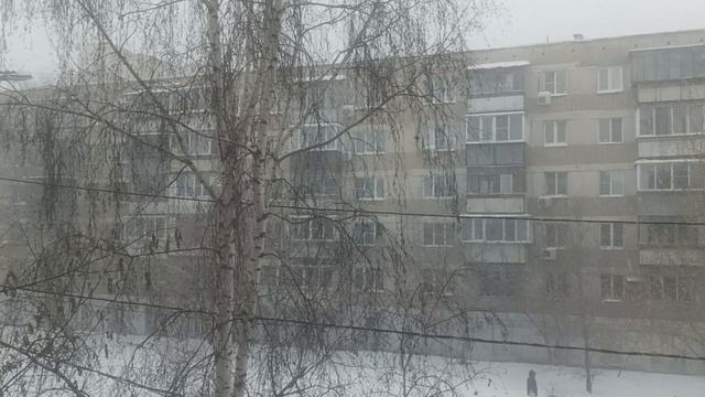 Буран в Челябинске . Снег валит  ) #снегопад  #валит #снег #конкурс когда закончится такой #коллапс