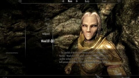 Skyrim How to reset Race,Gender,Face,etc. Pc