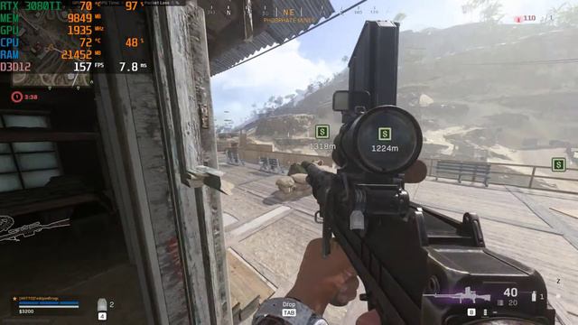 Warzone Pacific Season 1 - RTX 3080 Ti | 1440p Competitive Graphics Settings