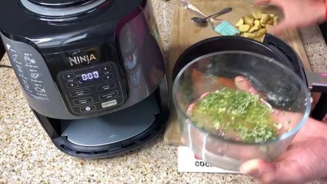 COCINANDO SALMÓN EN “Air fryer “ POR PRIMERA VEZ. Receta fácil y muy sabrosa!