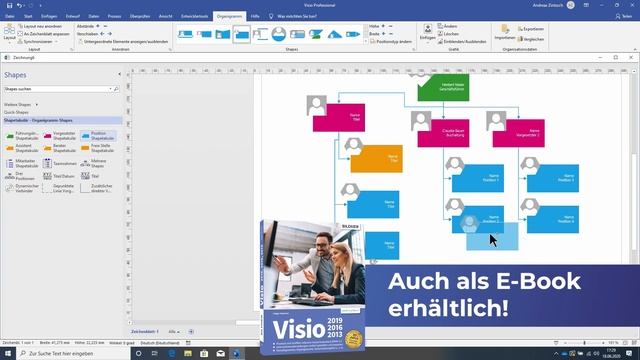 Microsoft Visio: So erstellst Du ein Organigramm!