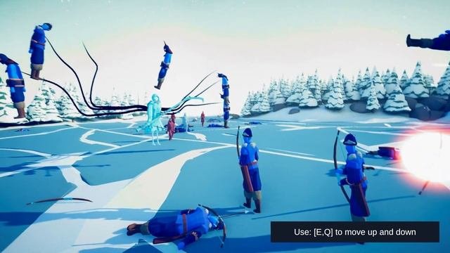 ЕГО НЕ ОСТАНОВИТЬ! Настоящий СЛЕНДЕРМЕН С КОСОЙ в Игре Totally Accurate Battle Simulator TABSТАБС