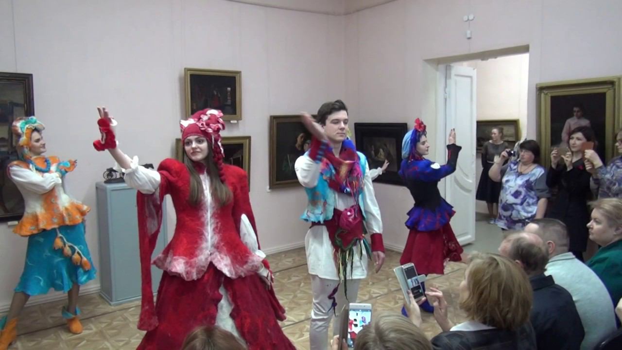 Открытие выставки-конкурса «Носим русское». 01.12.18