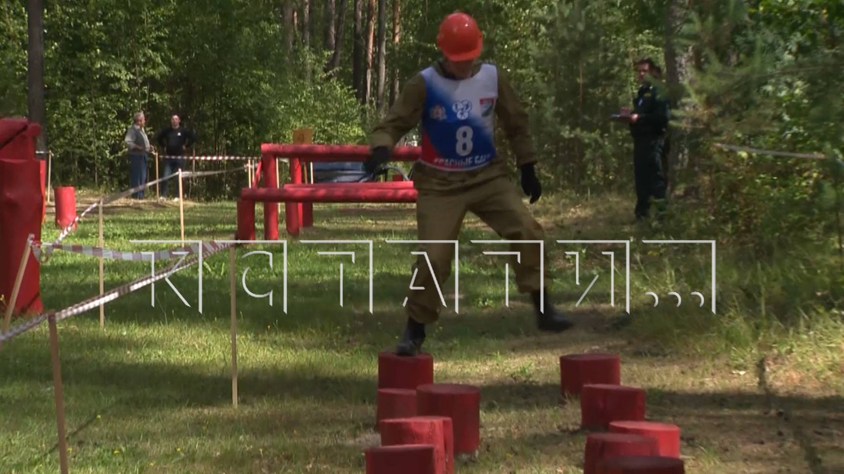 В Нижегородской области прошёл конкурс на лучшего лесного пожарного
