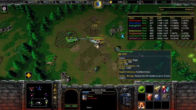 TOWER SURVIVOR | DON´T MISS THIS TOWER | WARCRAFT III REFORGED