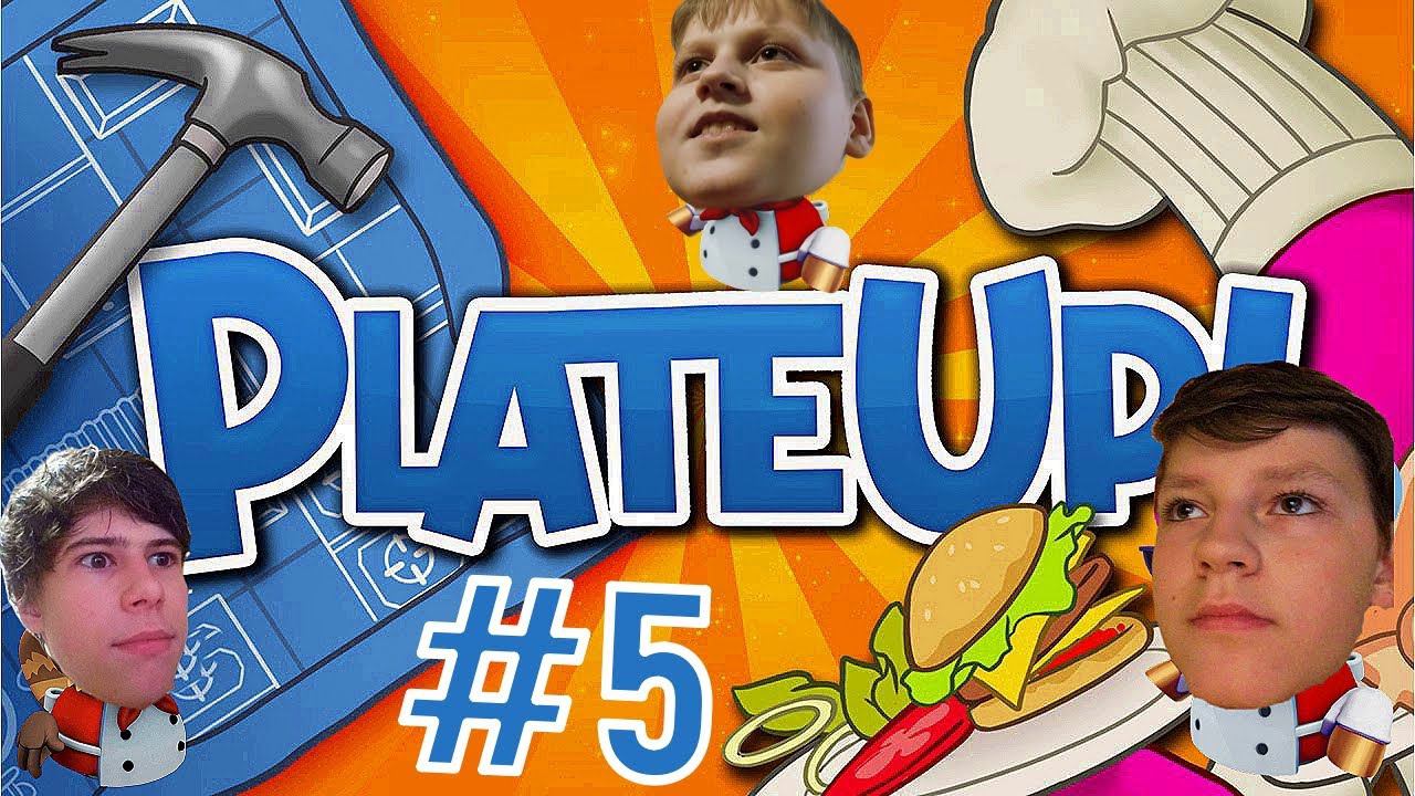 теперь с нами Егор➤PlateUp➤#5➤с Яриком и Егором