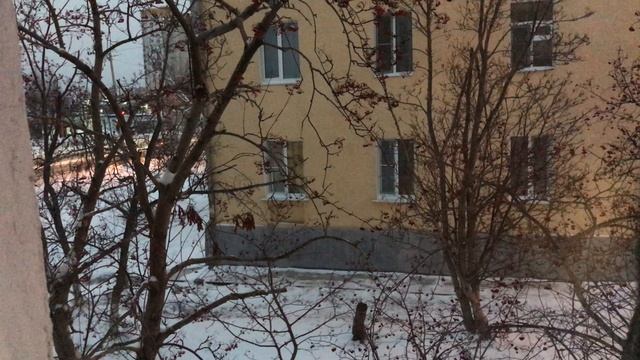 утро