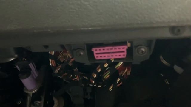 Volkswagen polo OBD location in 2006, OBD location in Volkswagen polo