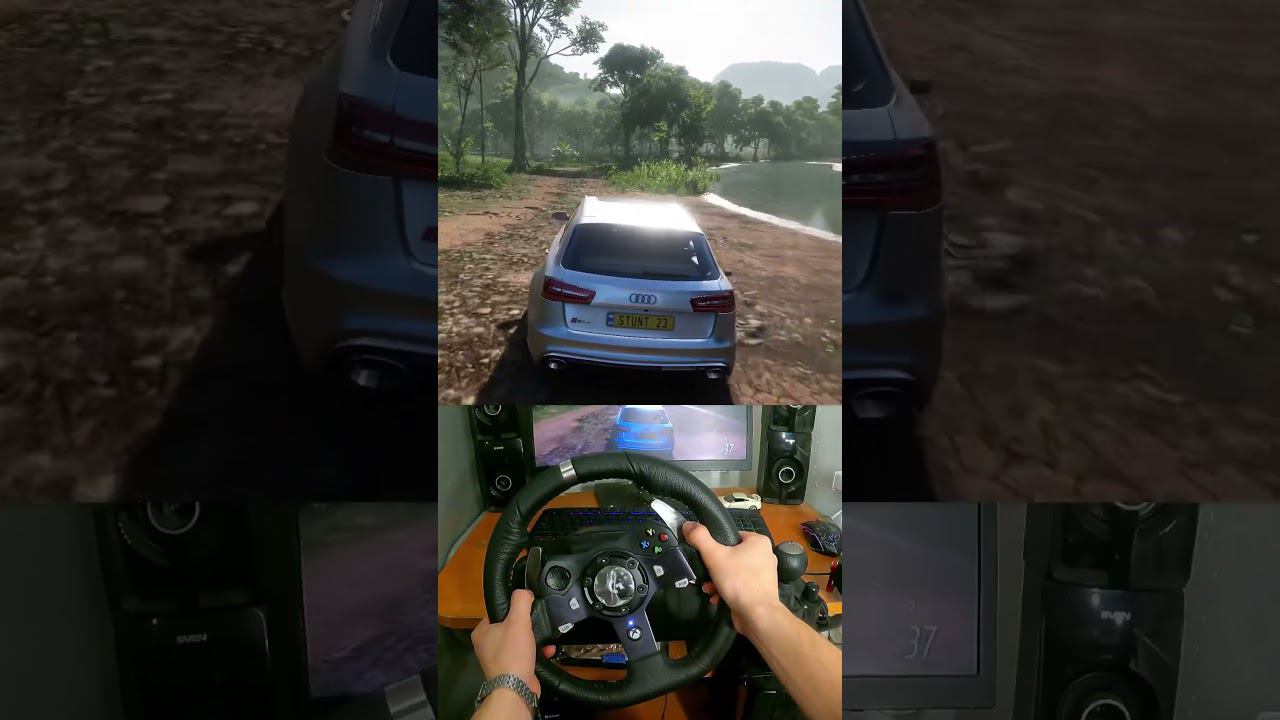 Audi Rs6 forza horizon 5 + Logitech g920