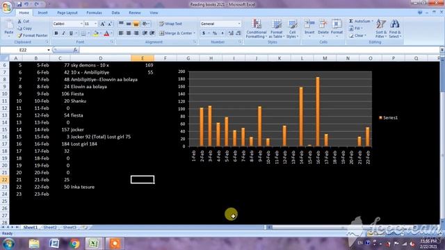 How to Create book update with EXCEL