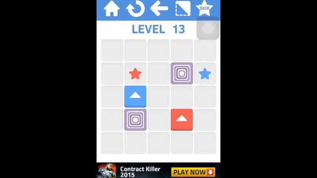 Push the Squares Walkthrough - Levels 11-15