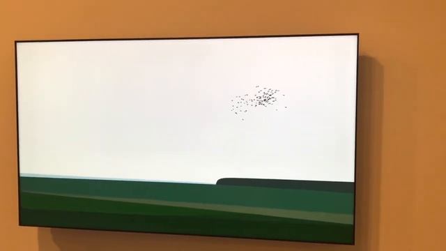 Julian Opie - Электронные Картины в Нац. Галерее Виктории