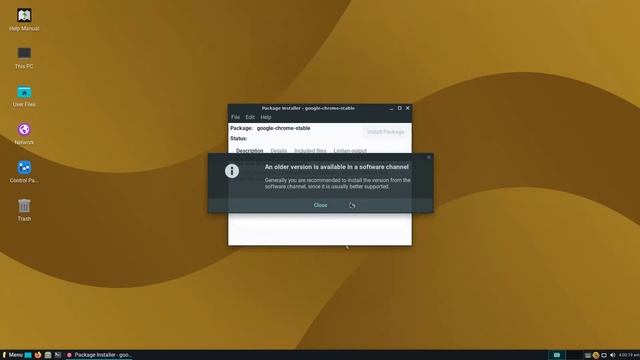 How to install Google Chrome on Linux Lite 5.4