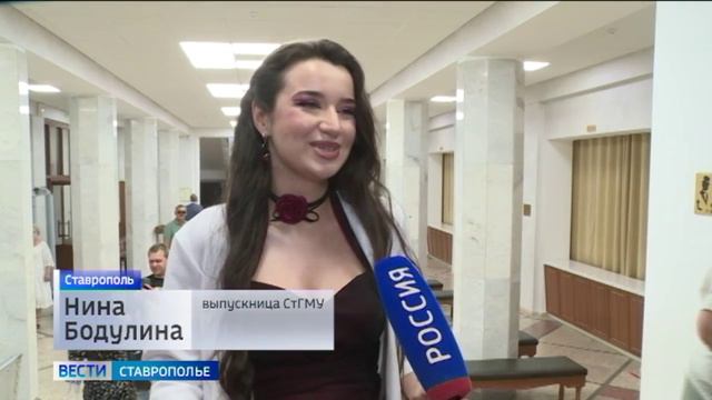 Выпускной в белых халатах: ставропольские медики-студенты попрощались с алма-матер
