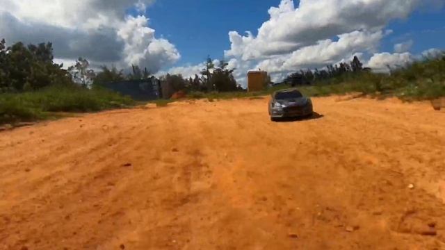 Traxxas Ford Fiesta ST RALLY 4wd VS. Traxxas Slash 4wd on Short Course Track! #gopro7