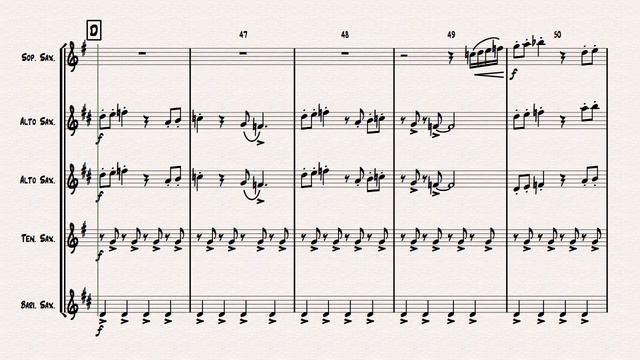 Live and let die - Paul McCartney - Saxophone Quintet