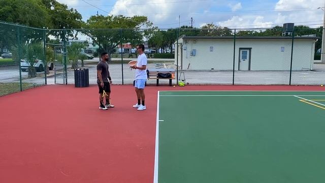Forehand Contact Point Correction  3.5 NTRP Tennis Lesson
