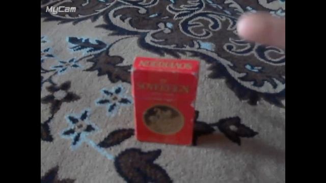 сичечный коробок виде пачки сигарет