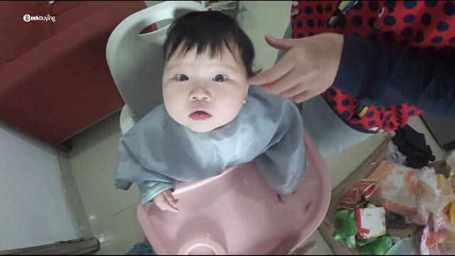 Xiaomi Mitu Baby Hair Clipper Unboxing & Head On