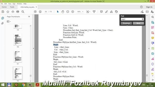 28-Dars  Pdf fayllar bilan ishlashni organamiz asosiy tushunchalar
