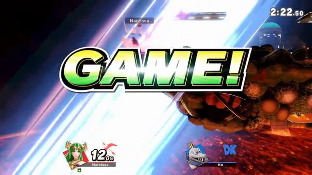 Narcissa (Palutena) vs Ito (King K. Rool)