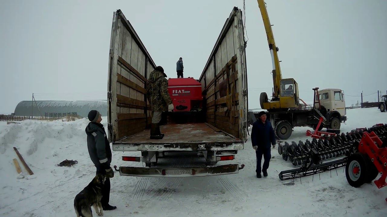 Комбинированный посевной комплекс FEAT AGRO, для трактора Кировец К 744 р4 очередная обнова!