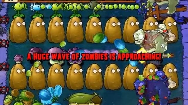 Plants Vs Zombies. All Pea Vs All Shroom Vs All Pult Vs Gargantuar Vs Zombies