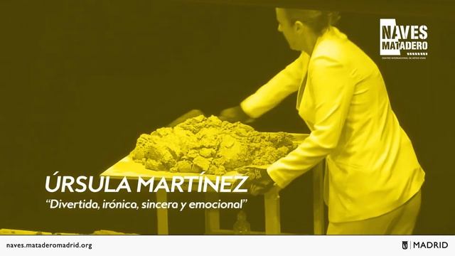 Free admission, Úrsula Martínez. Del 6 al 8 de octubre.