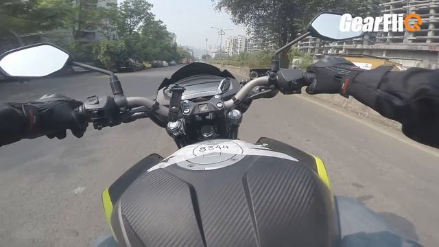 Honda CB Hornet 160R - 1 Ltr  Mileage Test | GearFliQ