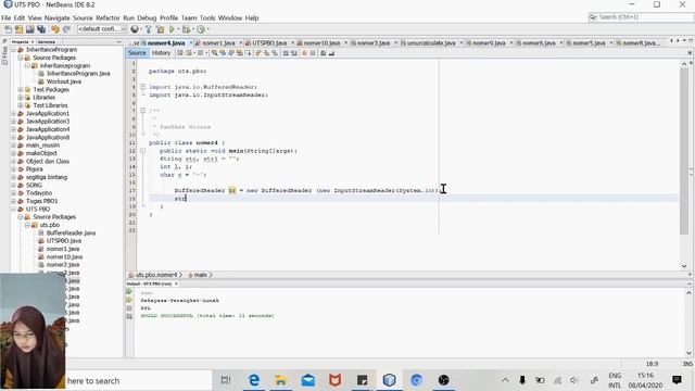Program Java untuk Menyingkat Kata
