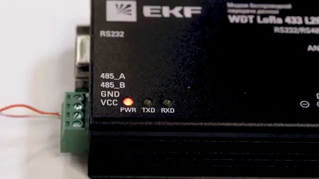 Беспроводное управление и контроль параметров оборудования  Модем WDT LoRa 433 L20 EKF PROxima