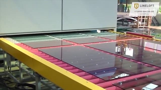 Печь для закалки листового стекла