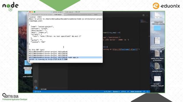 Introduction to Node.js | Node.js Tutorial for Beginners | Eduonix
