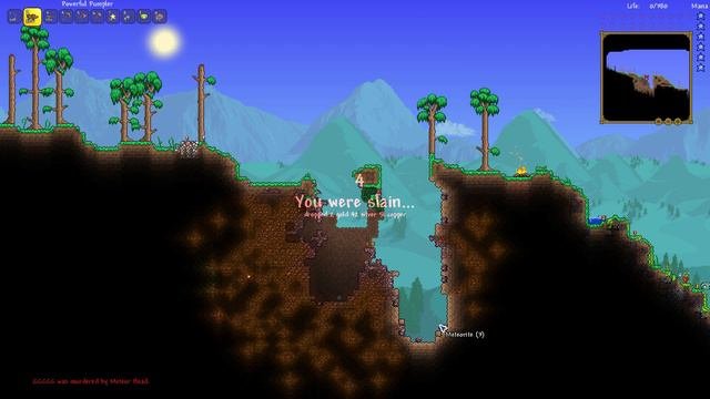 Expert Calamity Let's Play Pt.7- Goblin Tinkerer And Meteor Mining! (no Commentary/edits)