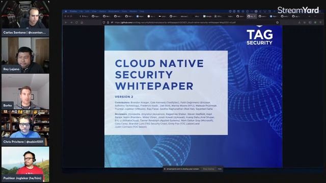Kubernetes Office Hours 2022-07-20 (SIG Security Edition)